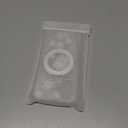 for iPhone 17 Case Magnetic Clear Design,Compatible with MagSafe,Kickstand Vertical/Horizontal,Shockproof Airbag Bumpers Phone Cover - White Lovely Round Flower