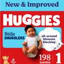 Huggies Little Snugglers Diapers Size 1, 198 Count (6 Packs of 33)
