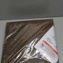 BEQHAUSE Dirt Trapper Door Mat 24" x 36", Non-Slip Washable Doormats Entrance Mat, Dirt Resistant and Absorbent Welcome Mat, Low Profile Floor Mats for Front Back Door and Entryway, Brown