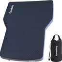 Upgraded Hybrid Foam & Air SUV Mattress with Rechargeable Built-in Pump, Quick Inflation & Deflation, 4" Ultra-Thick, Comfortable Mattress for Car Camping & Road Trips, Perfect for Mid & Large SUVs, 75.6"L x 53"W x 4"Th