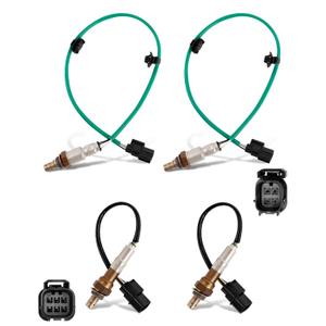 25025059 25024785 Oxygen Sensor Upstream Downstream Compatible with Honda Accord Crosstour Odyssey Pilot Ridgeline 3.5L V6, O2 Sensor Fits for Acura TL MDX RL TSX 3.5L/3.7L V6, 4Pcs