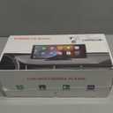 Portable Carplay Screen for Car, 10" Wireless Carplay & Android Auto Car Play Touchscreen with 1080P Backup Camera,GPS Navigation,Voice Control,5.0 Bluetooth (10inch)