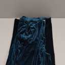 Velvet Pants for Women Dressy Women Casual Wide Leg Pants Stretchy High Waisted Velour Palazzo Pants ,Size L