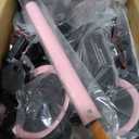 newyoo TR007 5-in-1 Tricycle for Toddlers 1-3, Toddler Bike, Birthday Gift | Toddler Trike with Push Handle Lets Parents Steer and Converts to Balance Bike, Fun Outdoor Toy for Boys and Girls, Pink