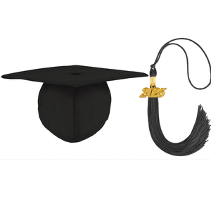 5 Pack FtyFty Unisex Adult Matte Graduation Cap with Tassel Year Charm 2025