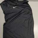 Nike Unisex Big Kids' Sportswear Club Futura Chrome T-Shirt - Boys and Girls (Black, M)