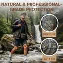 Canvas & Fabric Wax for Jackets–Natural Protection Against Water, Wind&Abrasion–Restores Waterproof, Flexibility & Patina for Canvas & Cotton Waxed Jackets, Workwear–Easy Heat-Activated Formula
