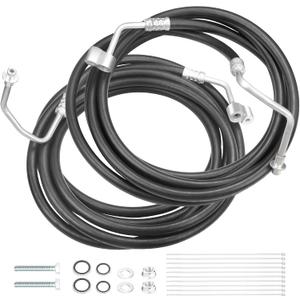 SU33468 Air Conditioning Line Hoses, Rear AC Lines Set Compatible with Chevy Suburban GMC Yukon XL Cadillac Escalade ESV 2007-2014
