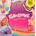Shake-its Glitter Craft Kits, DIY Art Kit for Kids - Fun Shake Art Supplies, Creative Arts and Crafts Activity Gifts for Girls & Boys Ages 4 5 6 7 8 9 (Flowers & Butterflies)