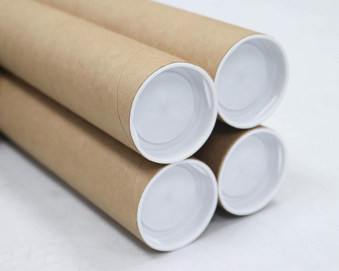 MagicWater Supply Mailing Tube - 2 in x 36 in - Kraft - 1 Pack - for Shipping and Storage of Posters, Arts, Crafts, and Documents