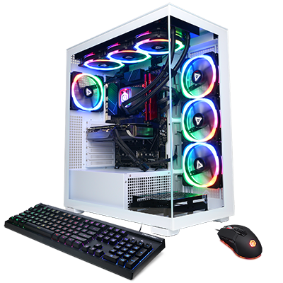 CYBERPOWER ET99624-2715 Windows 11 Home
CYBERPOWERPC LIAN LI PRISM 321V ATX MID TOWER GAMING CASE TEMPERED GLASS SIDE (WHITE)
Extra Case Fans
3X 120mm CyberPowerPC Dual Addressable Digital ARGB Fans 3PINS 1800RPM
CPU
Intel® Core™ Processor i9-14900KF