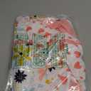 BSTOPPT 3 Pack Baby Sleep Sack 0-6 Months 100% Rayon Cotton Baby Sleeping Bag 2-Way Zipper Toddler Wearable Blankets Comfy Stretchy Lightweight TOG 0.3 （Heart&Pink&Floral）