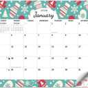 2026 Magnetic Calendar for Refrigerator 24 Month 13 x 11.4 Inch from January 2026 to December 2027, Fridge Wall Monthly Magnet Calendar Planner, Season and Holidays Decor for Home Easy Organizing