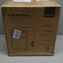 Nugget Ice Maker Countertop - Silonn Smart Pebble Ice Machine, Pellet Ice 44 lbs per Day, Crushed Ice from Timer Function and Status Alerts with Silonn App, Stainless Steel