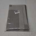 Non Slip Bath Mat, Rubber Backing Ultra Thin Bathroom Rugs Fit Under Door Quick Dry Super Absorbent Washable Bath Rug Shower Mat for Bathroom Floor Bathtub Shower Sink, Easy Care Gray 20"x 32"