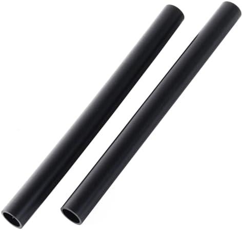 TonGass (4-Pack Flexible PVC Tubes Compatible with Pentair Rainbow Auto Feeder 320 and 322 Models - L 7 3/8” x 1/2” x 5/8”