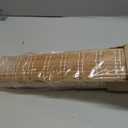 LazBlinds No Drill Cordless Bamboo Roman Shades, 33" W × 72" H, Brown