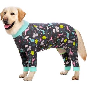 Surgery Recovery Suit Female Male for Dogs After Surgery Medium Large Dogs Onesie,Lightweight Dog Recovery Suit for Shedding Prevent Licking Surgical Wound,Dog Pajamas Pjs,Full Belly (28 (Chest 26.77 in | Backlength 18.11), Dark gray)