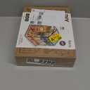 ROBOTIME DIY Miniature House Kit Mini Green House Tiny Dollhouse Wooden Furniture Kit with LED Halloween/Christmas/Birthday Gifts for Adults (Cathy's Greenhouse)