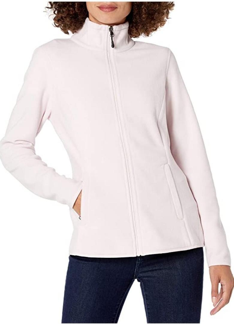 Women's Full-Zip Polar Fleece Jacket - Discontinued Colors, Light Pink, Medium