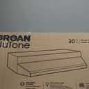 Broan-NuTone 413023 Ductless Range Hood Insert with Light, Exhaust Fan for Under Cabinet, 30-Inch, Black