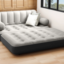 Alwyn Home 2-In-1 Queen Inflatable Sofa Bed With Headboard And Pump Convertible Blow Up Couch