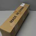 Extra Long Curtain Rod for Windows 30 to 240 inch, Heavy Duty Curtain Rods with Modern End Caps, 1 inch Black Drapery Rods Set for Outdoor Patio, Adjustable Curtain Rod for Room, Black