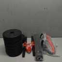 Adjustable Dumbbell Set, 20/33/45/70/90lbs Free Weight Set with Connector, 4 in1 Dumbbells Set Used as Barbell, Kettlebells, Push up Stand, Weight Set for Home Gym Suitable Men/Women (45LB (22.5LB Pair))