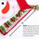 Christmas Tree Topper Snowman Top Hugger for Xmas Tree Holiday Decorations Winter Wonderland Decoration New Year Decorations