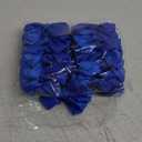 AIMUDI Royal Blue Satin Ribbon Twist Ties & Bows for Treat Bags, Crafts, Gift Wrapping, Cake Pops & Wedding Favors - 24 Counts