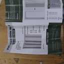 DIYHD 30X96in Accordion Door,PVC Folding Interior Door,Includes Door and Mounting Hardware,White