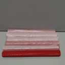 Beeswax Taper Candles 6 Pack, Red Beeswax Candlesticks, 9" Long Candles for Christmas, Dripless & Unscented, 4 Hour Burn Time, Red