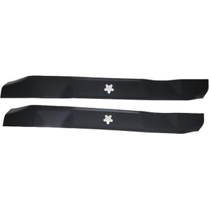palart (2 Pack) 134149 138498 138971 422719 532134149 Replacement Lawn Mower Mulching Blades Compatible with Craftsman LT1000 LT2000 YT4000 Husqvarn YTH18542 YT150 Rider Lawn Tractor - 42 Deck