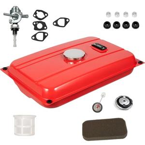 7 Gallon Universal Generator Gas Tank Compatible with Honda EB5000 EM5000 EB6500 EM6500 for Predator 6500 7000 8750 9000 Generator Replacement