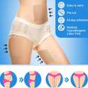 50 Pcs Thigh Lift Tape 5.91 x 5.91 Inch Thigh Lifting Cellulite Tape Waterproof Tummy Body Tapes for Women Elastic Anti Chafing Friction Adhesive Patches Sagging Loose Skin Stomach Back Belly