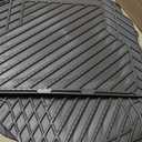 BaseLayer Cut-to-Fit Black 4-Piece Car Mats - Universal Waterproof Floor Mats for Most Vehicles, Durable All-Weather Mats - Made in USA