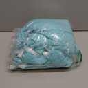 CONRUSER Stretch Recliner Chair Covers, 4-Piece Soft Sofa Cover Thick Single Seat Couch Cover Jacquard Recliner Slipcover with Pocket (Aqua)