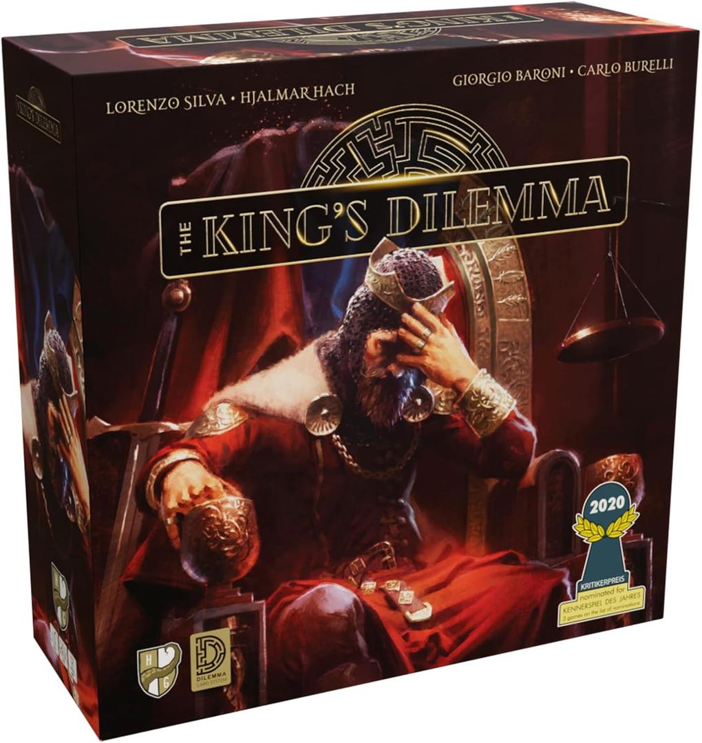 Horrible Guild: The King's Dilemma, Strategy Board Game, Over 15 Hours of Unique Immersive Story, 3 to 5 Players, 60 Minute Play Time, For Ages 14 and Up