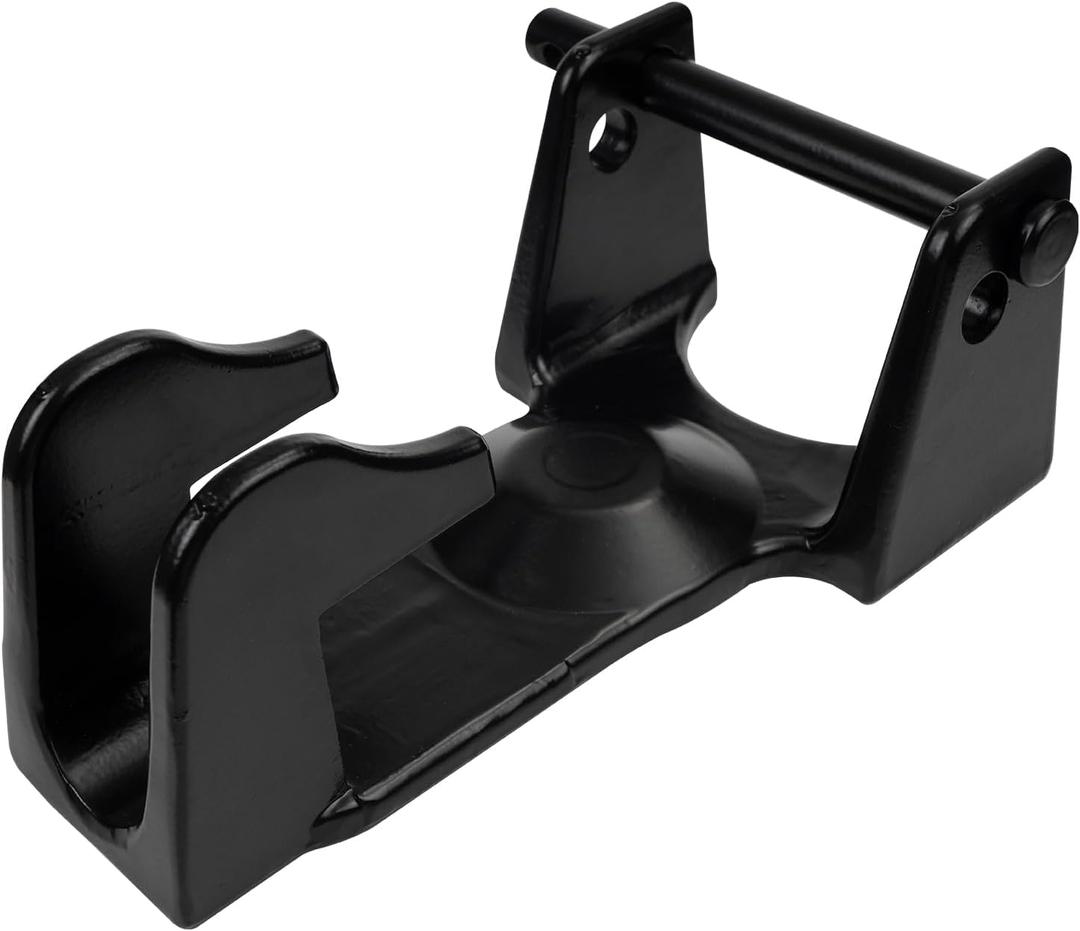 Gooseneck Hitch Lock Model TL-50 Coupler Trailer Lock Versatile Security for Heavy Trailers, Livestock Haulers, and RVs (Black)