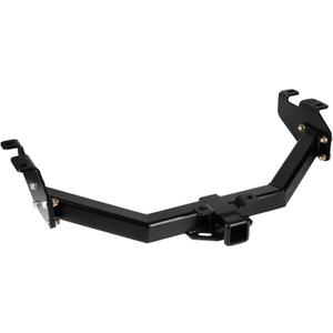 Trailer Hitch for 1999-2013 Chevrolet Silverado 1500/1500 HD/2500, for 1999-2013 GMC Sierra 1500/1500 HD/2500, 2-Inch Receiver, Square Tube Frame, Black Class 4 Towing Hitch Kit Bike Rack