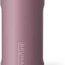 BrMate Hopsulator Slim Can Cooler Insulated for 12oz Slim Cans | Skinny Can Insulated Stainless Steel Drink Holder for Hard Seltzer, Beer, Soda, and Energy Drinks (Rose Taupe)