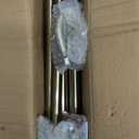 Splicing Room Darking Curtain Rods for Windows 28-84, 1inch Diameter Wrap Around Adjustable Drapery Blackout Curtain Rod, Antique Bronzel