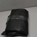 Table Leaf Storage Bag Padded 2 Pack, Waterproof Heavy Duty Dining Table Leaf Bag with Adjustable Closure, 51x 28in Extra Thick Flannel Backing Table Leaf Cover, Fit 48x24in Leaves, Black