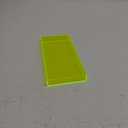 ROYALITA Acrylic Tray Bathroom Tray for Countertop, Guest Towel Holder Tray for Napkin Perfume Jewelry Makeup, Vanity Trays for Soap Dispenser, Aromatherapy, Cup & Candle, Green