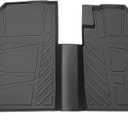 KEMIMOTO Front Floor Mats Compatible with Polaris Ranger SP 570/Crew SP 570 2022-2025, Rubber Anti-Slip Floor Liners TPE Slush Mats 570 Accessories Replace #2889186