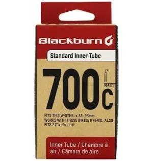 Blackburn 700c Heavy Duty Inner Tube - Black