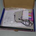 Lumiboard LED Drawing Board for Kids - 13.7"×10" Light Up Drawing Board, 7 Colors 3 Modes Lite Brite, 12 Markers, LED Note Board with Colors, Gifts for Grandkids Teen Girl Gift