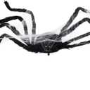 Animated Walking Spider with Lights and Sound Halloween Decoration - 24"