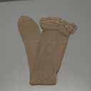 Truform Sheer Compression Stockings, 15-20 mmHg, Women's Thigh High Length, 20 Denier, Nude, Large