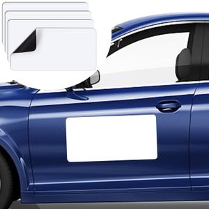 DIYMAG 4Pcs Blank Car Magnets,Door Magnet Rounded Corners Magnetic Set for Vehicle to Advertise Business Cover Company Logo Prevent Cars Scratches Dents, White, 24/" x 12/" -4P DIYMAG 4Pcs Blank Car Magnets,Door Magnet Rounded Corners Magnetic Set for Vehicle to Advertise Business Cover Company Logo Prevent Cars Scratches Dents, White, 24/" x 12/" -4P